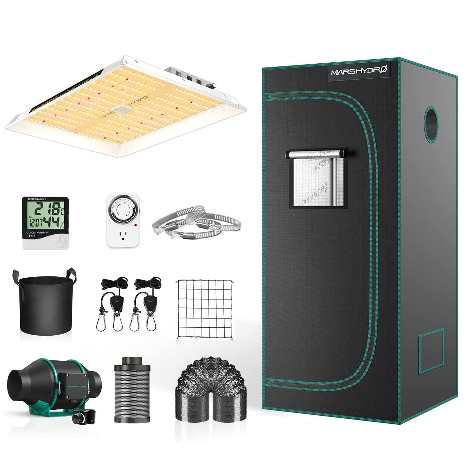 Mars Hydro Komplettset TS 1000 Grow Kit 