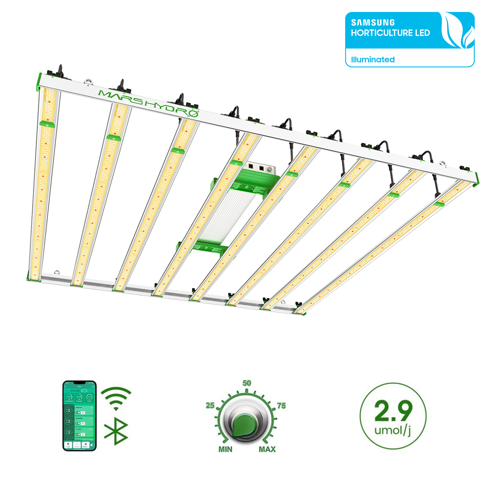 Mars Hydro FC 8000 800W LED-Pflanzenlampe Smart 