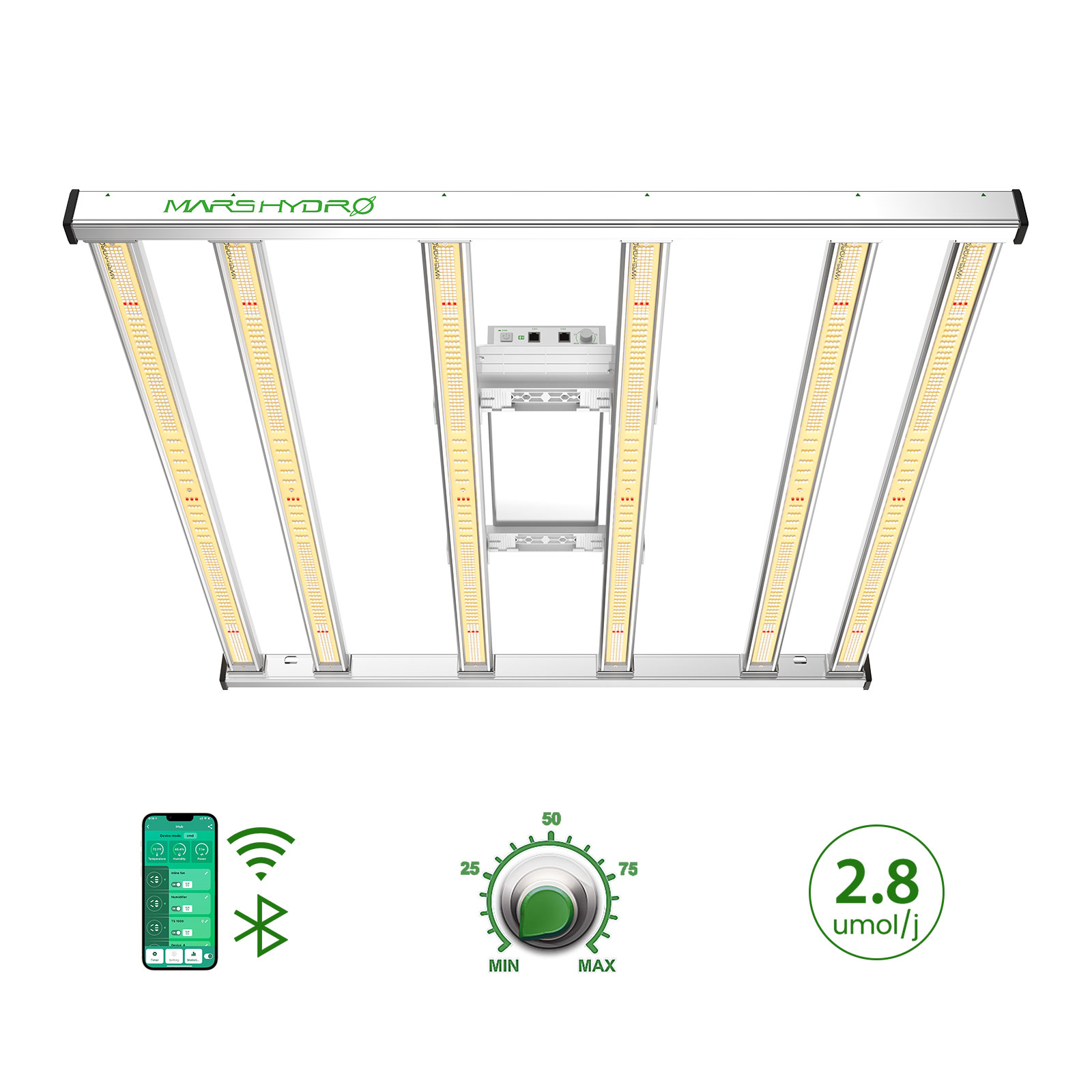 Mars Hydro FC-E 4800 480W LED-Pflanzenlampe Smart