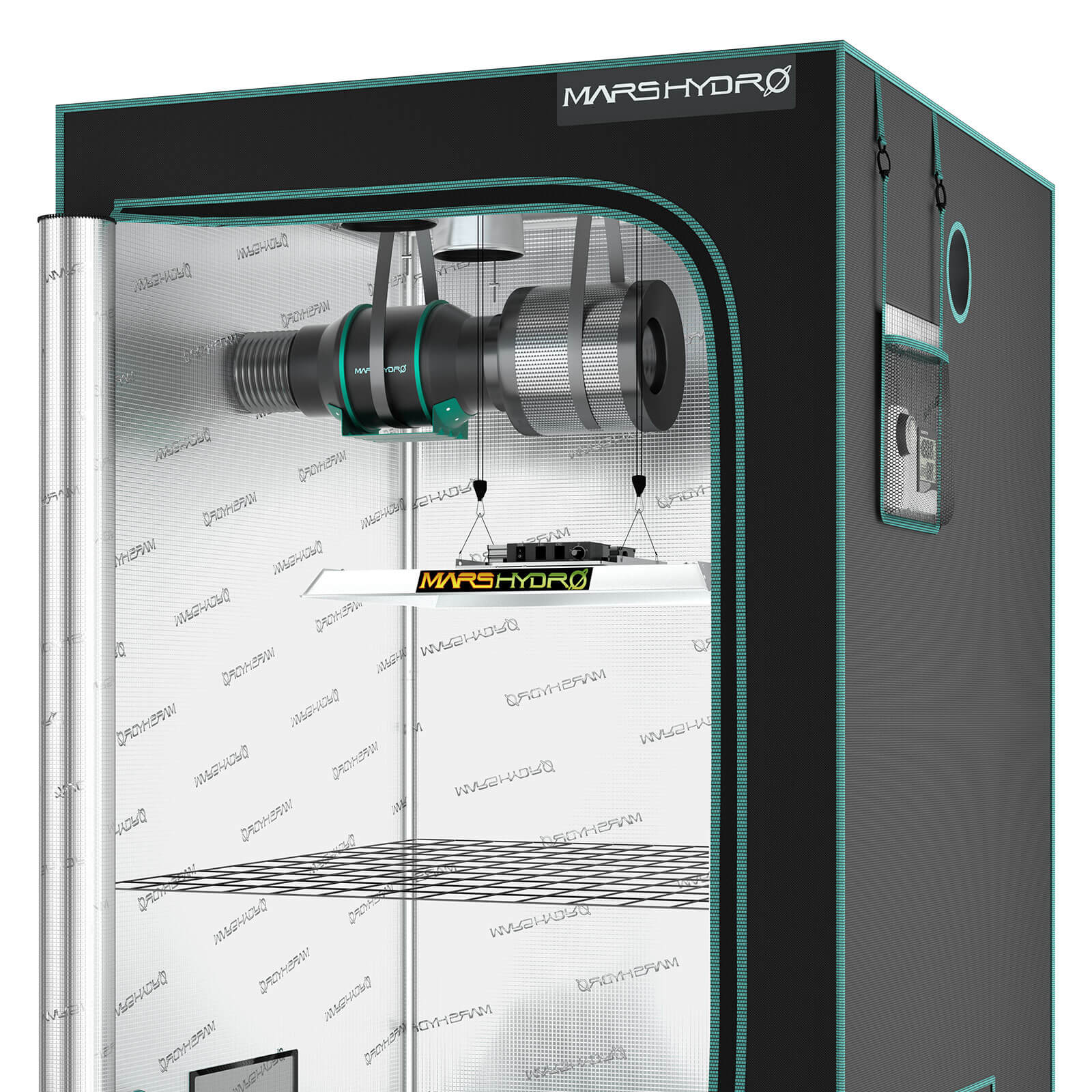 Mars Hydro Komplettset TSW 2000 Grow Kit 
