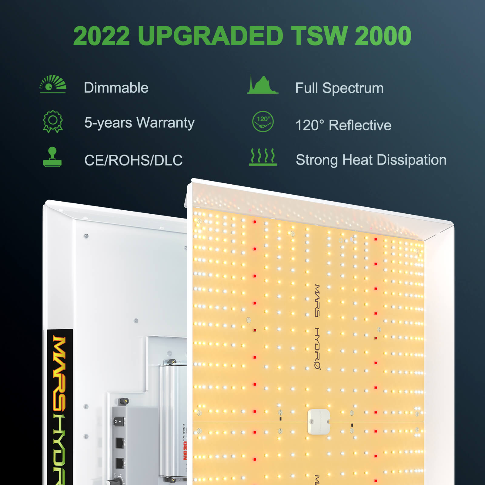 Mars Hydro Komplettset TSW 2000 Grow Kit 