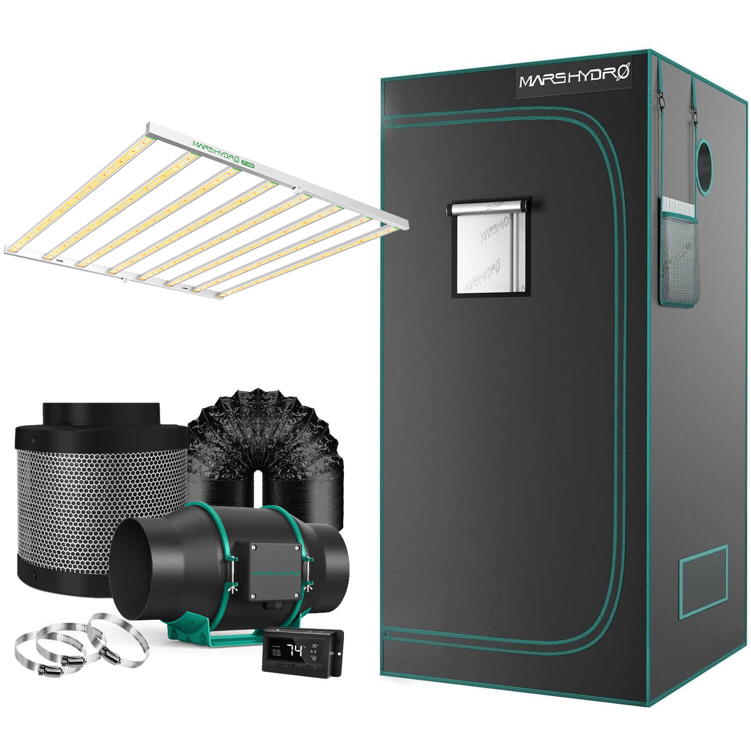 Mars Hydro Komplettset FC 6500 Samsung LM301B 